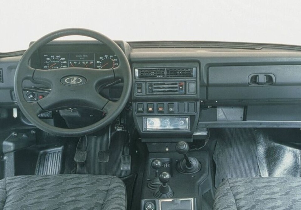 Lada Niva Innenraum. Lada Niva Innenraum.