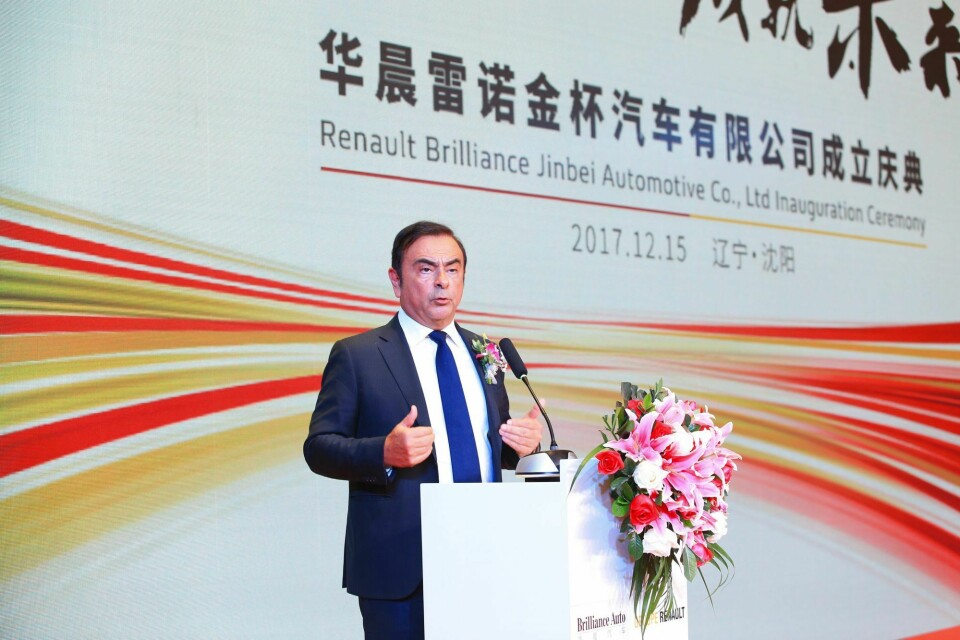 Renault-CEO Carlos Ghosn: „China ist auch Trendsetter für die Autoindustrie.“ Renault-CEO Carlos Ghosn