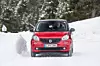 Der geringe Wendekreis des Smart Forfour von 8,65 Metern hilft beim Schnee-Walzer.