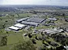 Das Mercedes-Benz Argentina Werk aus der Luftansicht.