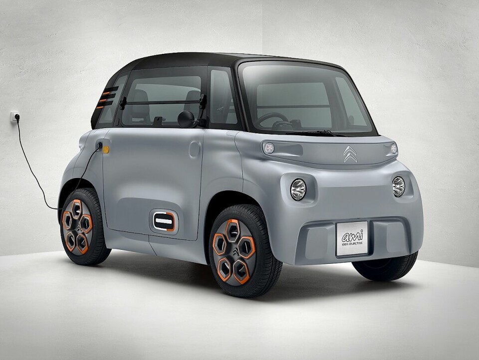 Der Citroen Ami schafft 45 km/h Spitze. Citroen Ami - 45 km/h Spitze