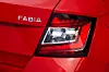 Skoda Fabia: Heckleuchten mit C-Grafik