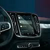 Das Infotainmentsystem eines Volvo auf Android-Basis.