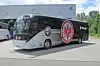 Der Mannschaftsbus von Eintracht Frankfurt