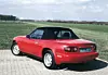 Mazda MX-5 1. Generation - damals mit PVC-Mütze