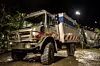Ein Mercedes Unimog spielt ebenfalls eine Hauptrolle