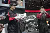 Tsunemi Ooyama und Takumi Kurosawa auf der New York Auto Show 2016.