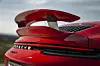 Porsche 911 Turbo S Cabrio - der größere Heckspoiler 15 Prozent mehr Abtrieb