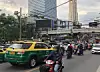 Straßenverkehr in Bangkok