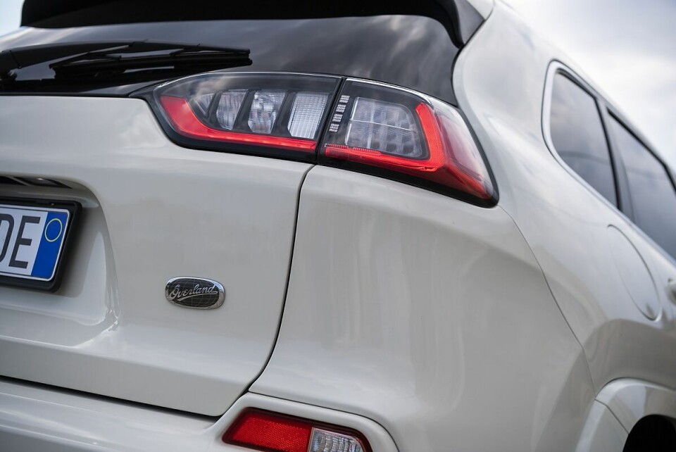 Jeep Cherokee - das Heck wirkt frischer