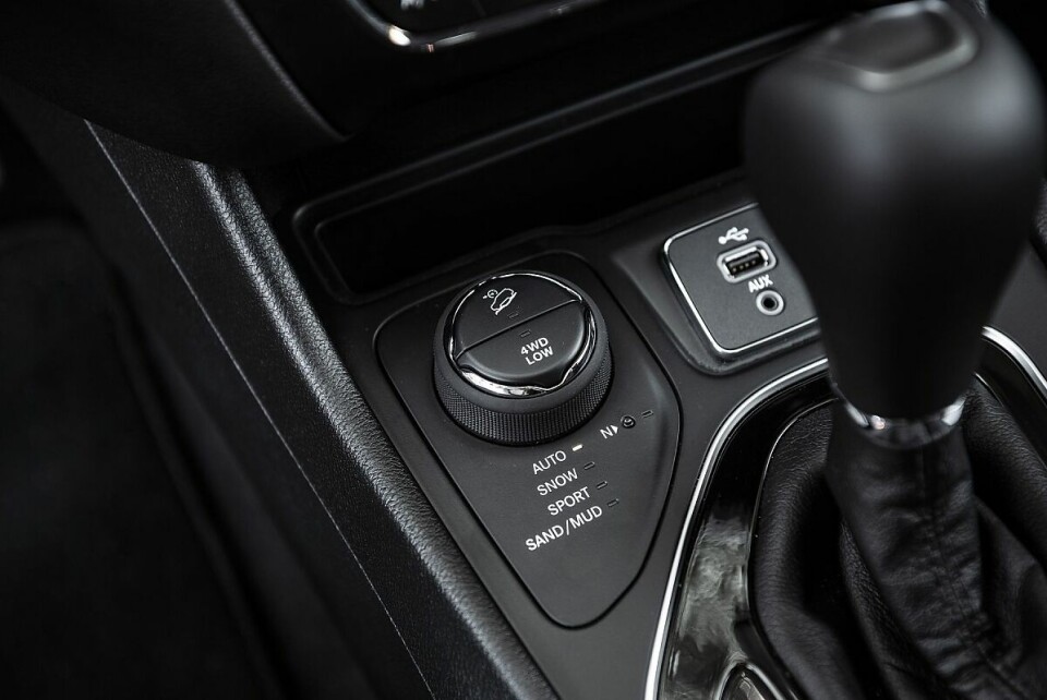 Jeep Cherokee - verschiedene Fahrmodi