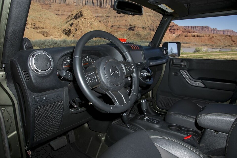 Im Cockpit findet man sich schnell zurecht.