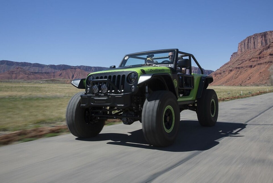 Der Jeep Crew Chief 715 Concept hat 295 PS.