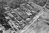 Das BMW-Werk München im Jahr 1969 aus der Vogelperspektive.