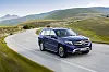Die Achtzylinderversionen GLS 500 und AMG GLS 63 kosten mindestens 97.104 bzw. 135.065 Euro.