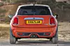 Auch die Heckansicht beim MINI Cooper ist weitgehend gleich geblieben.