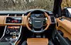 Arbeitsplatz im Range Rover Sport SVR