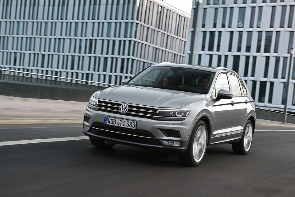 Der Verkauf des Stadtgeländewagens Tiguan stieg allerdings um 40 Prozent an. USA, VW, Volkswagen, Tiguan