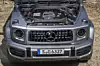 Der Motor im Mercedes-AMG G 63 leitet 585 PS.