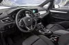 Der Innenraum des BMW 220d Active Tourer.