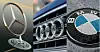 Logos Mercedes-Benz, Audi, BMW