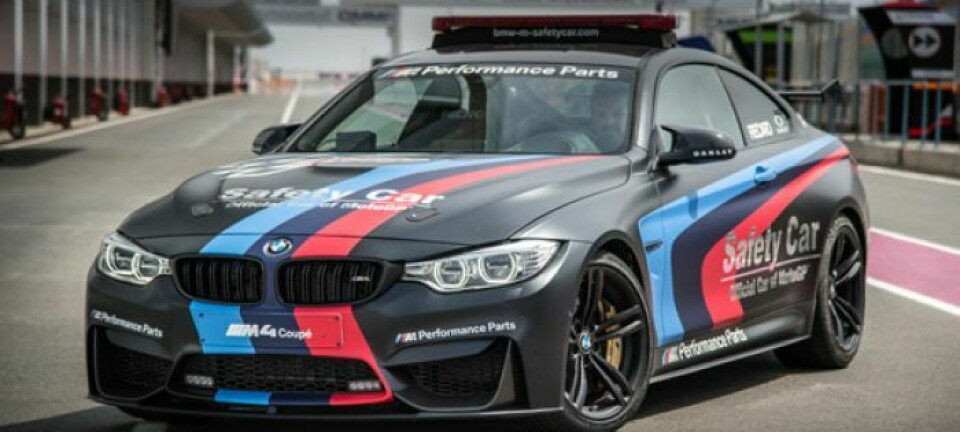 BMW testet Wassereinspritzung im M4 Safety Car