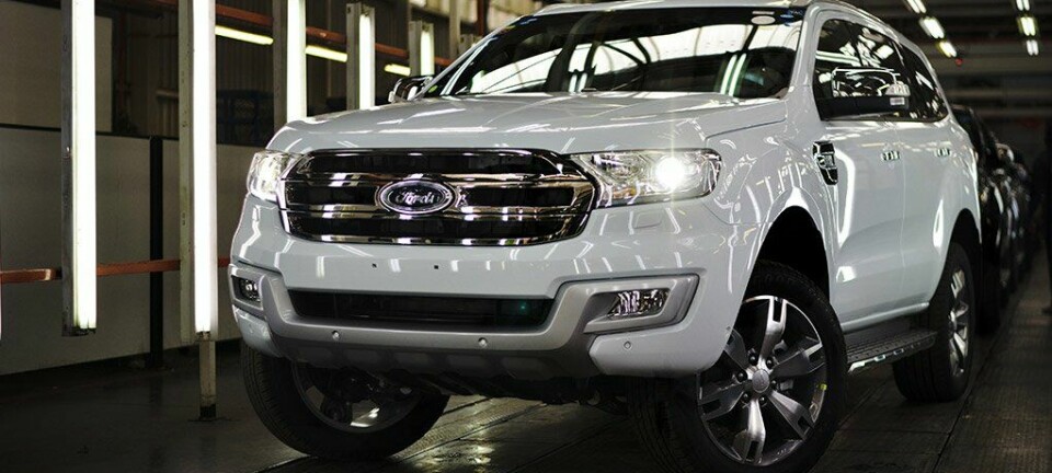 Ford startet Produktion des Everest in Südafrika