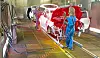 Lackierung im Opel-Werk Eisenach