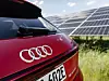 Audi vor Solaranlage