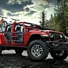 Der Jeep Gladiator Rubicon Mopar hat ein extrovertiertes Aussehen