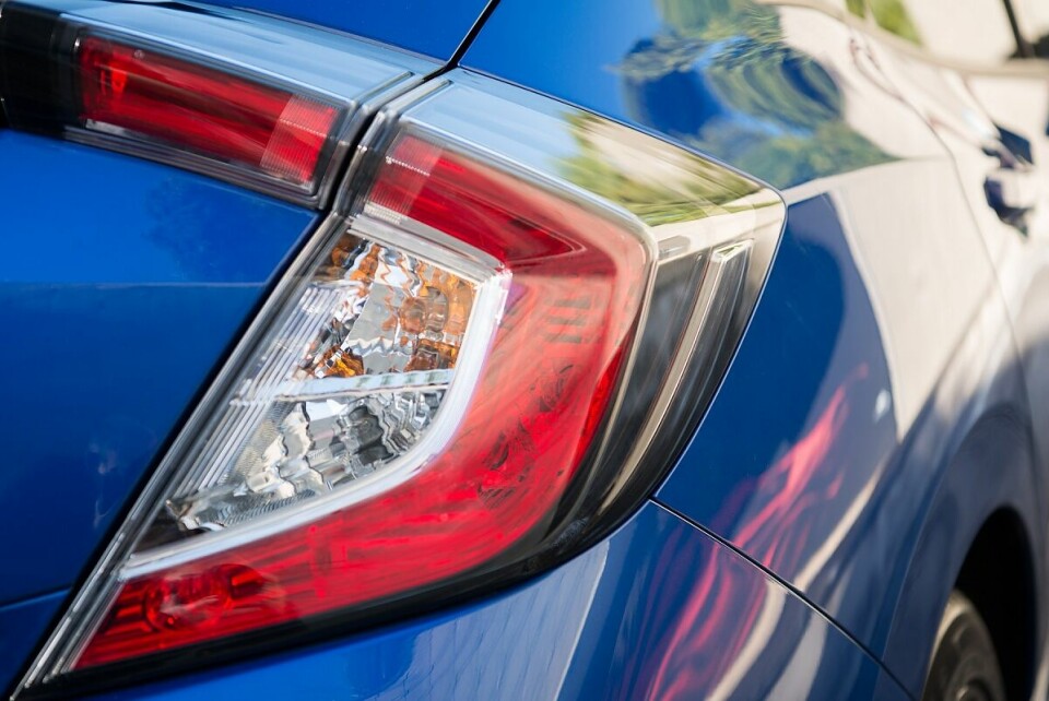 Die Form der Rückleuchten ist charakteristisch.