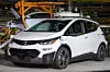 Ein Chevrolet Bolt der GM-Tochterfirma Cruise mit Roboterwagen-Technik