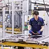 Hochvoltbatteriemontage bei BMW in Dingolfing