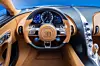 Das Cockpit des Bugatti Chiron gleicht dem eines Flugzeuges.