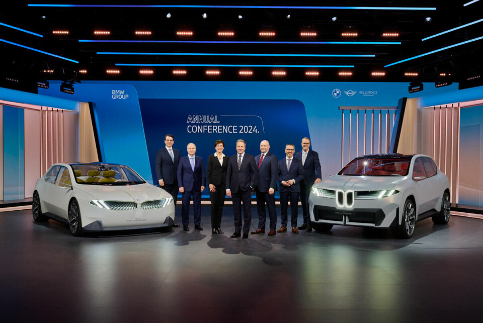 Ab 2025 möchte BMW mit der Neuen Klasse neue Impulse im Markt setzen. Der BMW-Vortsand bei der Jahres-Pressekonferenz 2024