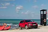 Skoda Karoq am Strand.
