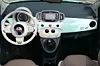 Das Cockpit des Fiat 500 C.