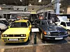 Lancia Delta und Mercedes 500 SEC