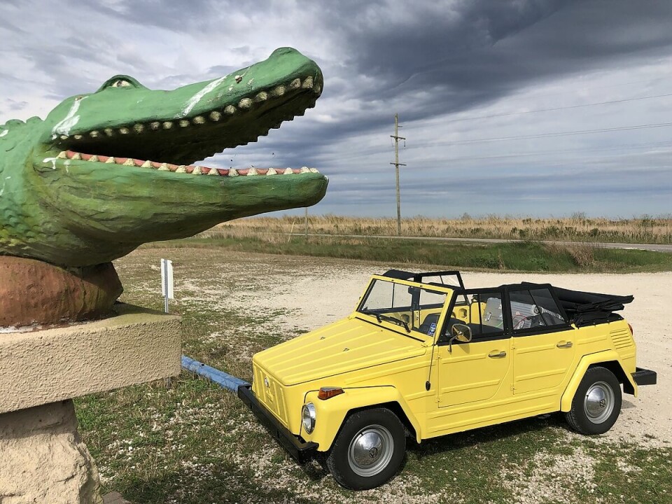 The Thing VW 181 in den Südstaaten der USA