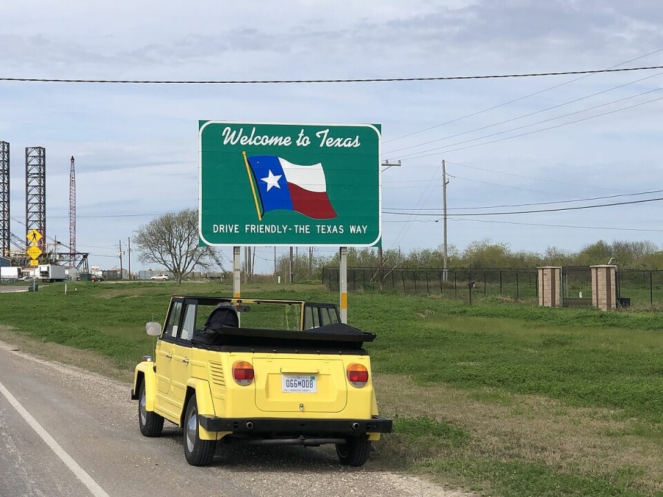 The Thing VW 181 in den Südstaaten der USA