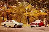 Volvo 144S links und Volvo P121S Amazon rechts im Jahr 1967.