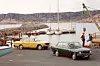 Volvo 144 links und Volvo 142 rechts im Jahr 1972.