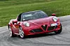 Alfa Romeo 4C Spider - das Heck keilt gerne einmal aus