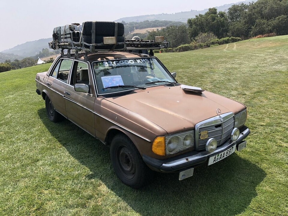 Mercedes 200 D - der braune Benz von 1982. Mercedes 200 D - der braune Benz von 1982