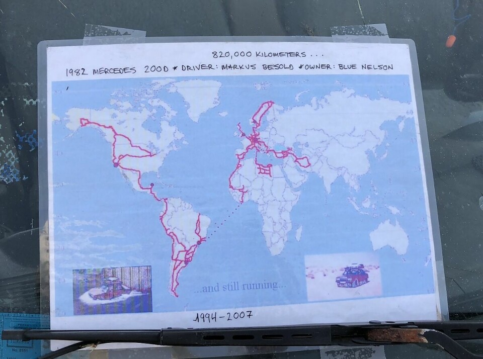 Mercedes 200 D - der braune Benz von 1982. Mercedes 200 D - der braune Benz von 1982