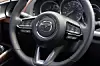 Das griffige Lenkrad des Mazda CX 9 2.5T AWD.