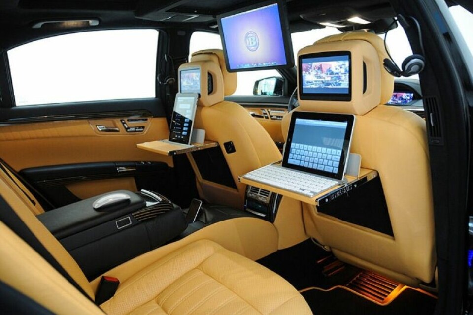 Die vernetzte Luxus-Limousine wird man im Zukunft öfter antreffen. Die vernetzte Luxus-Limousine wird man im Zukunft öfter antreffen.