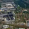 Mercedes Benz Werk Bremen von oben fotografiert
