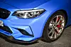 BMW M2 CS - die mächtigen Lufteinlässe saugen den Asphalt förmlich an