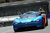 Das Konzept-Auto Alpine A110 50 drehte beim Monaco GP 2012 eine Runde